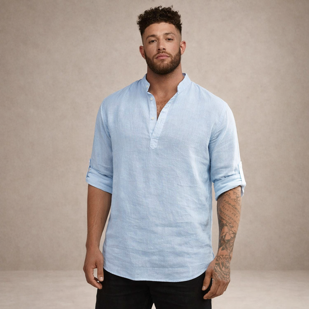 HENDERSON™ | Stand Collar Shirt