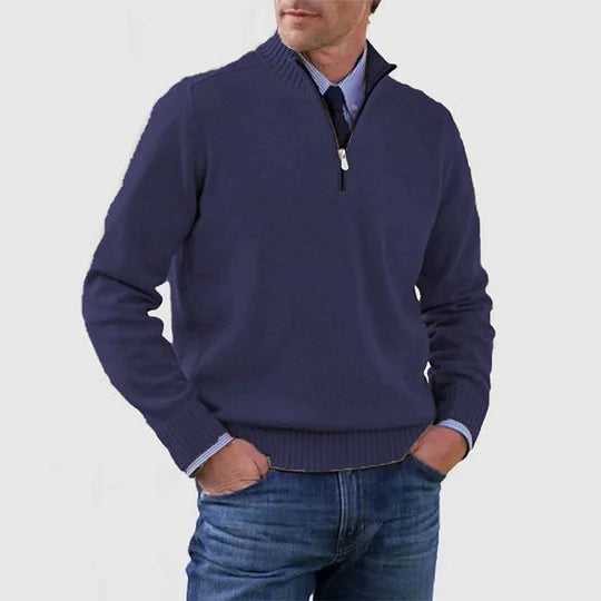 HENDERSON™ | Anti-Pill Mid-Zip Knit