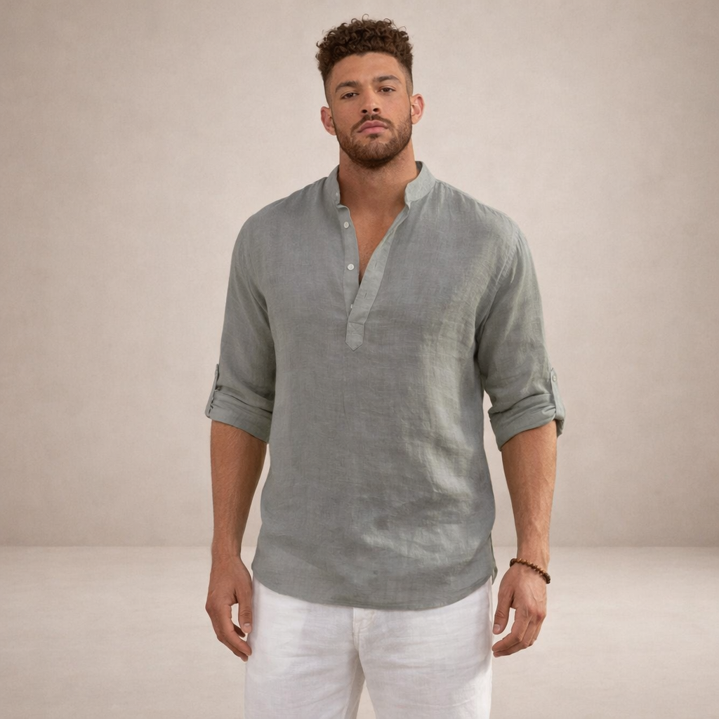 HENDERSON™ | Stand Collar Shirt