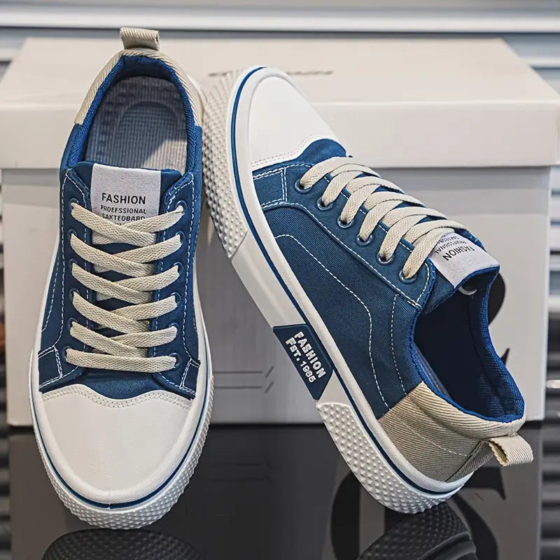 HENDERSON™ | Canvas Low-Top Trainer