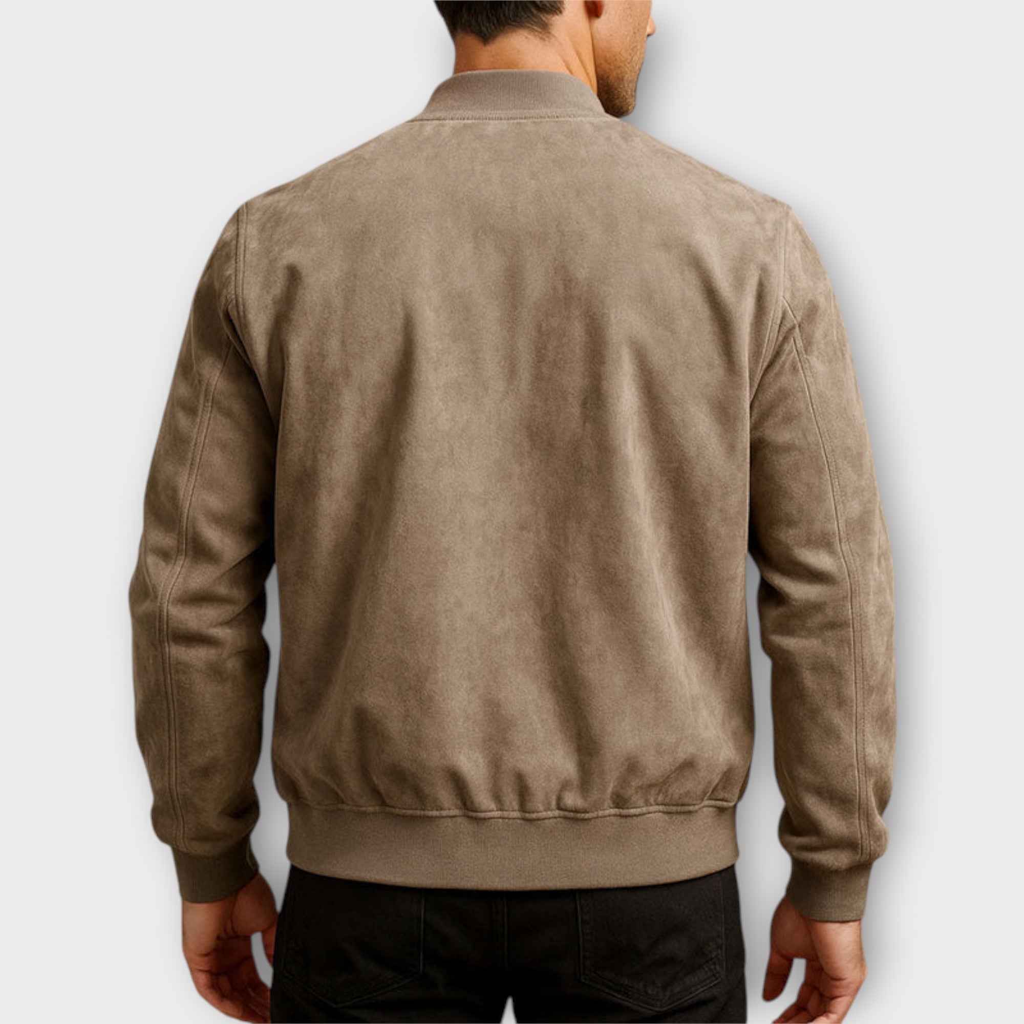 HENDERSON™ | Suede Bomber Jacket