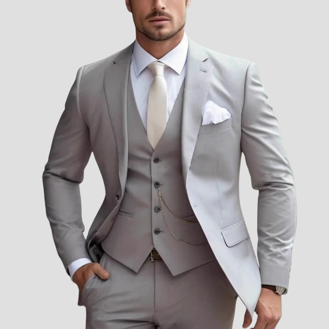HENDERSON™ | Men's Waistcoat & Blazer Suit