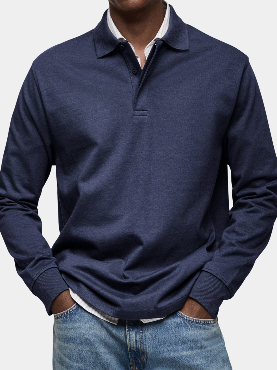 HENDERSON™ | Long Sleeve Polo Shirt