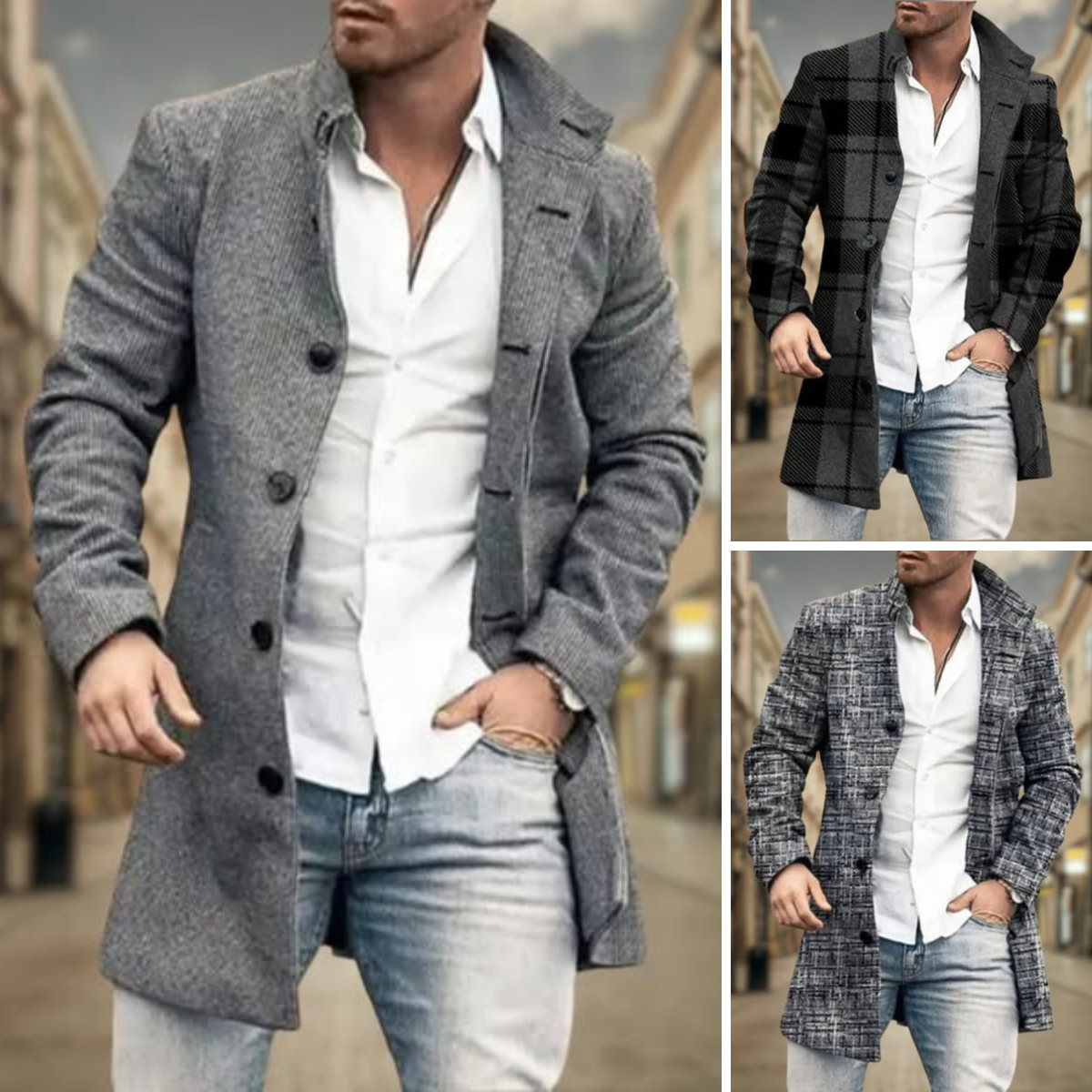 HENDERSON™ | Clean Tailored Overcoat