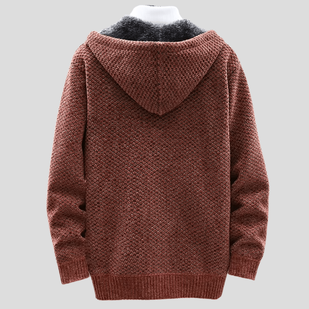 HENDERSON™ | Knit-Outer Fleece Hoodie