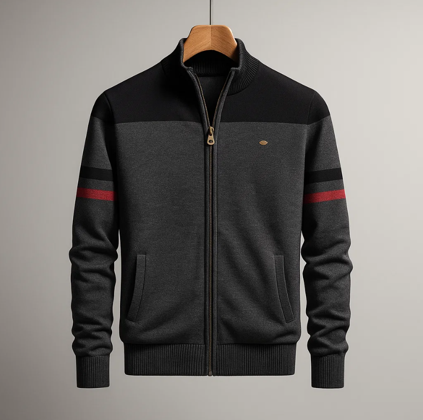 HENDERSON™ | Color-Block Zip-Up