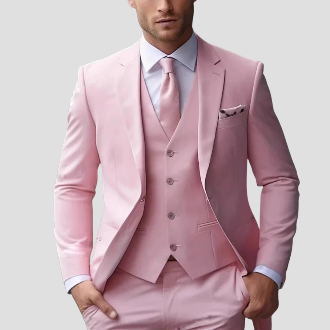 HENDERSON™ | Men's Waistcoat & Blazer Suit