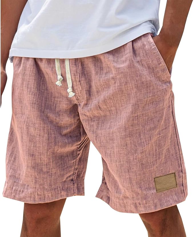 HENDERSON™ | Lace-up cotton shorts