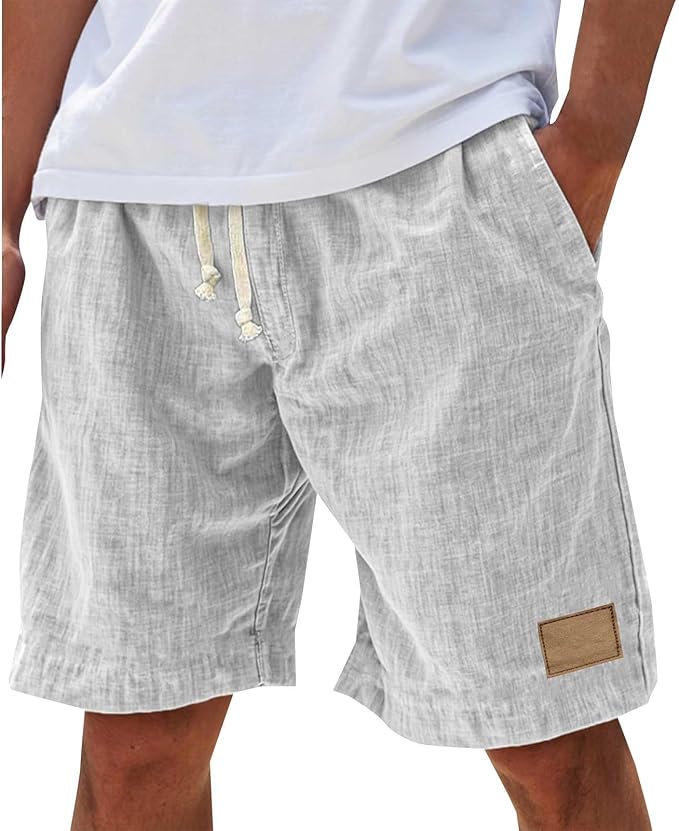 HENDERSON™ | Lace-up cotton shorts