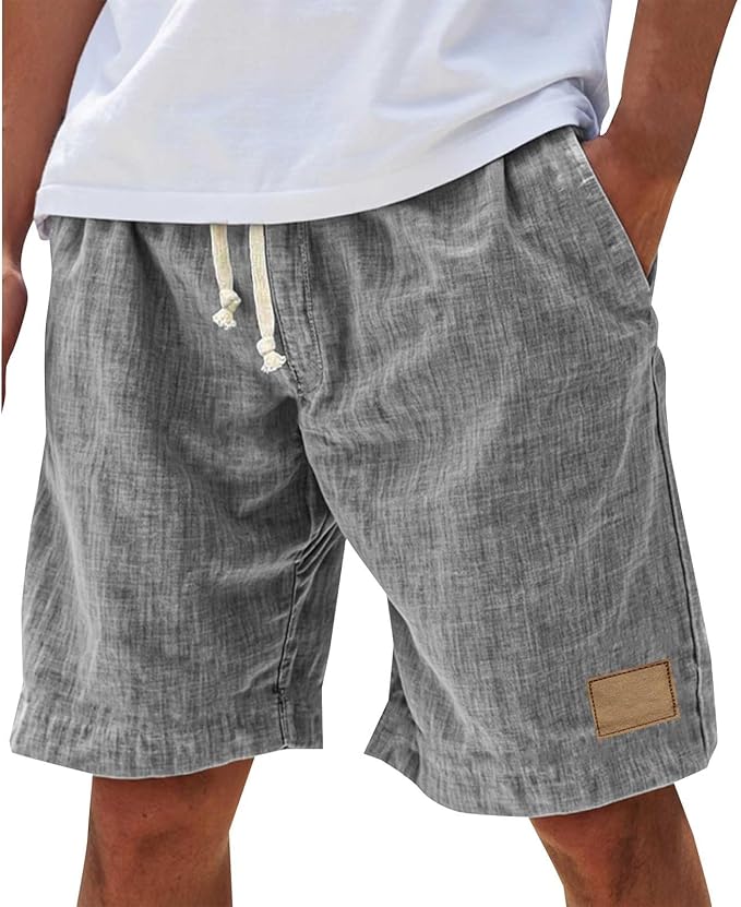HENDERSON™ | Lace-up cotton shorts