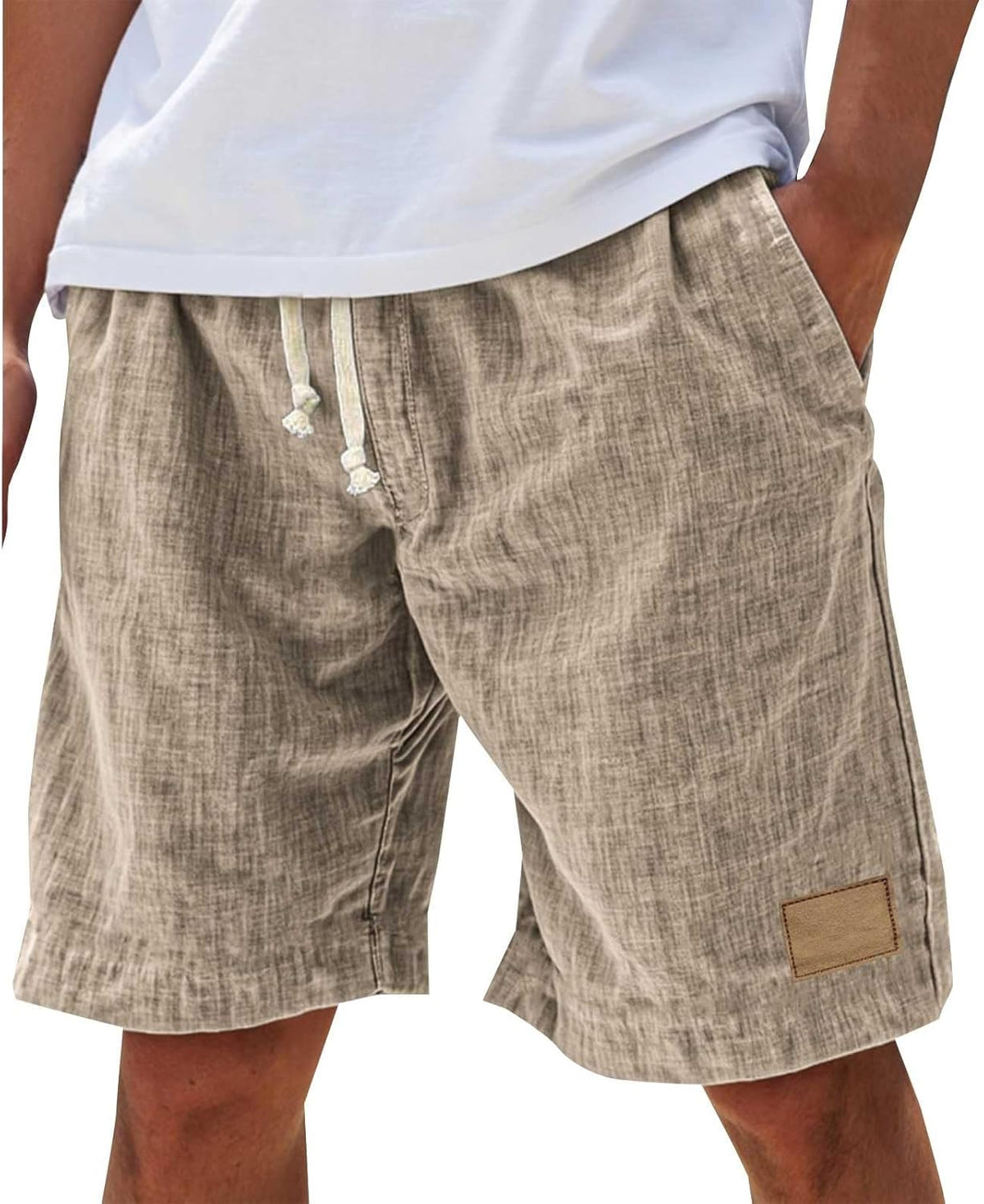 HENDERSON™ | Lace-up cotton shorts