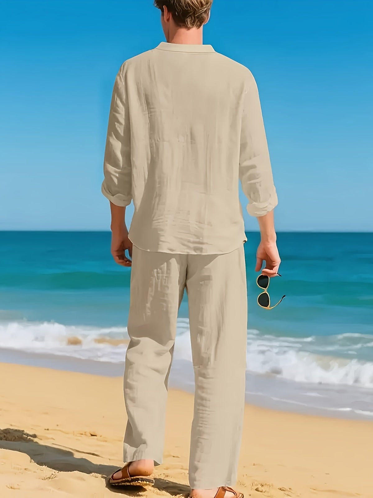 HENDERSON™ | Men's Woven Linen Co-Ord Set