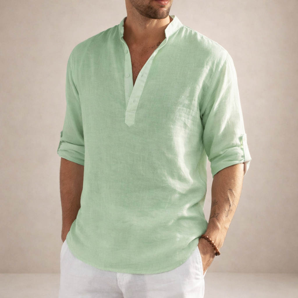 HENDERSON™ | Stand Collar Shirt