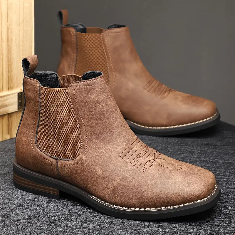HENDERSON™ | Leather Ankle Boots