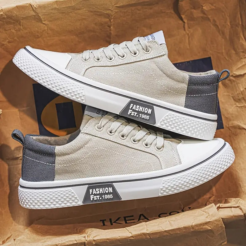 HENDERSON™ | Canvas Low-Top Trainer