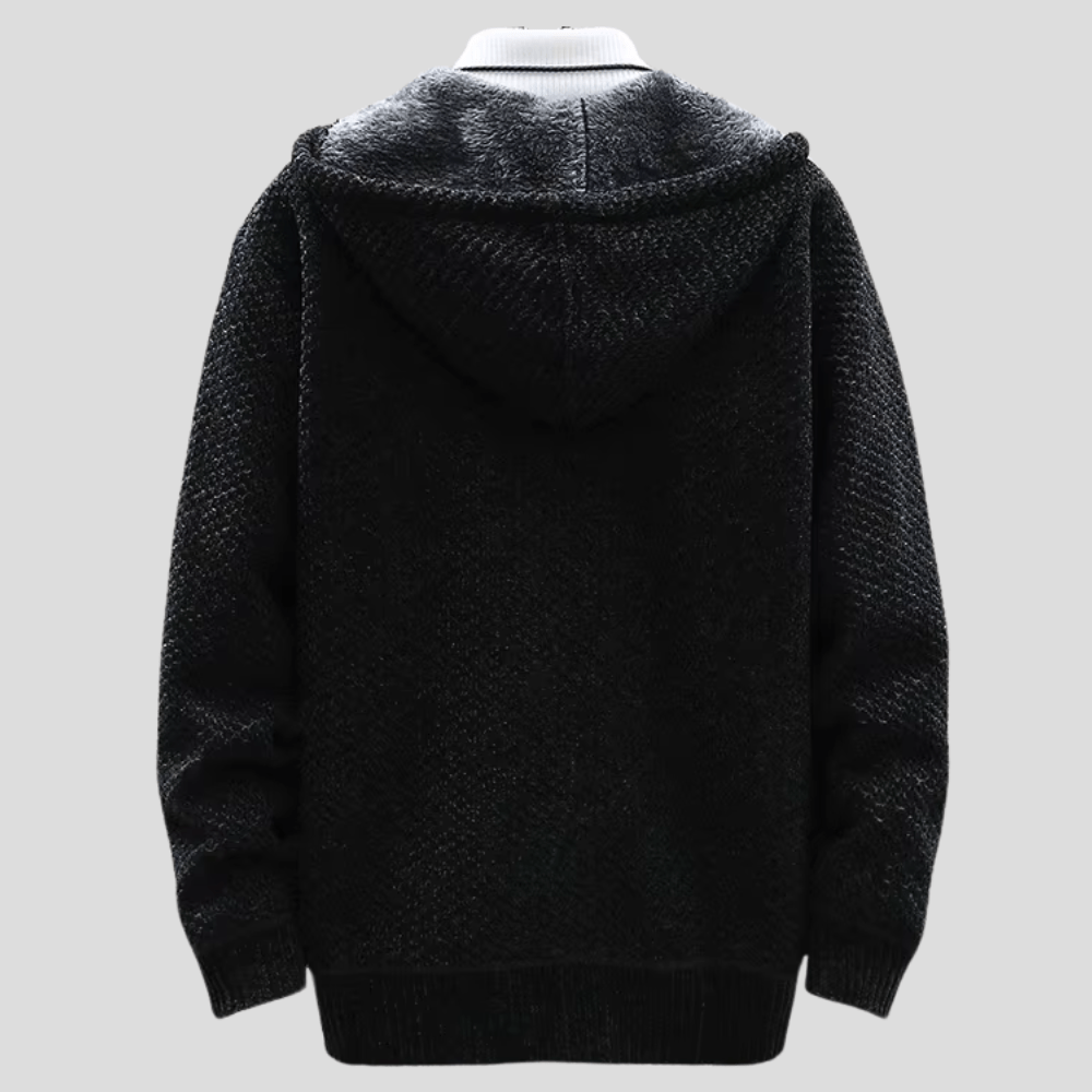 HENDERSON™ | Knit-Outer Fleece Hoodie