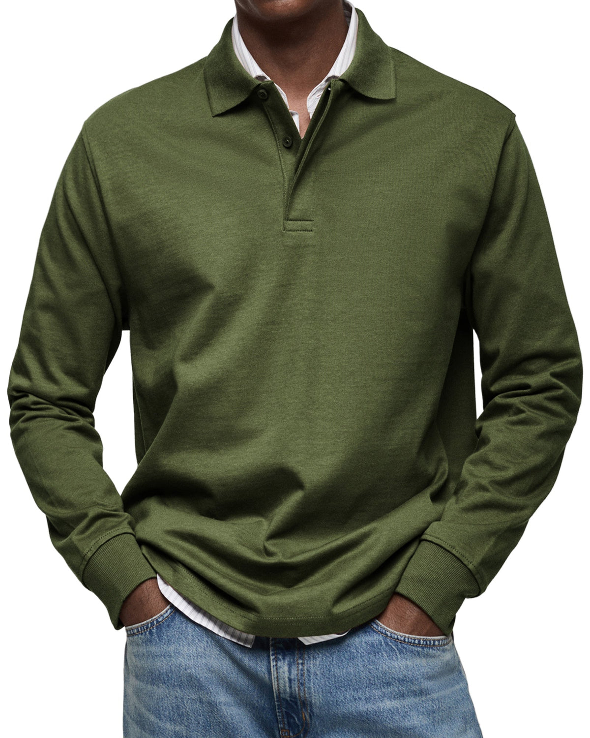 HENDERSON™ | Long Sleeve Polo Shirt