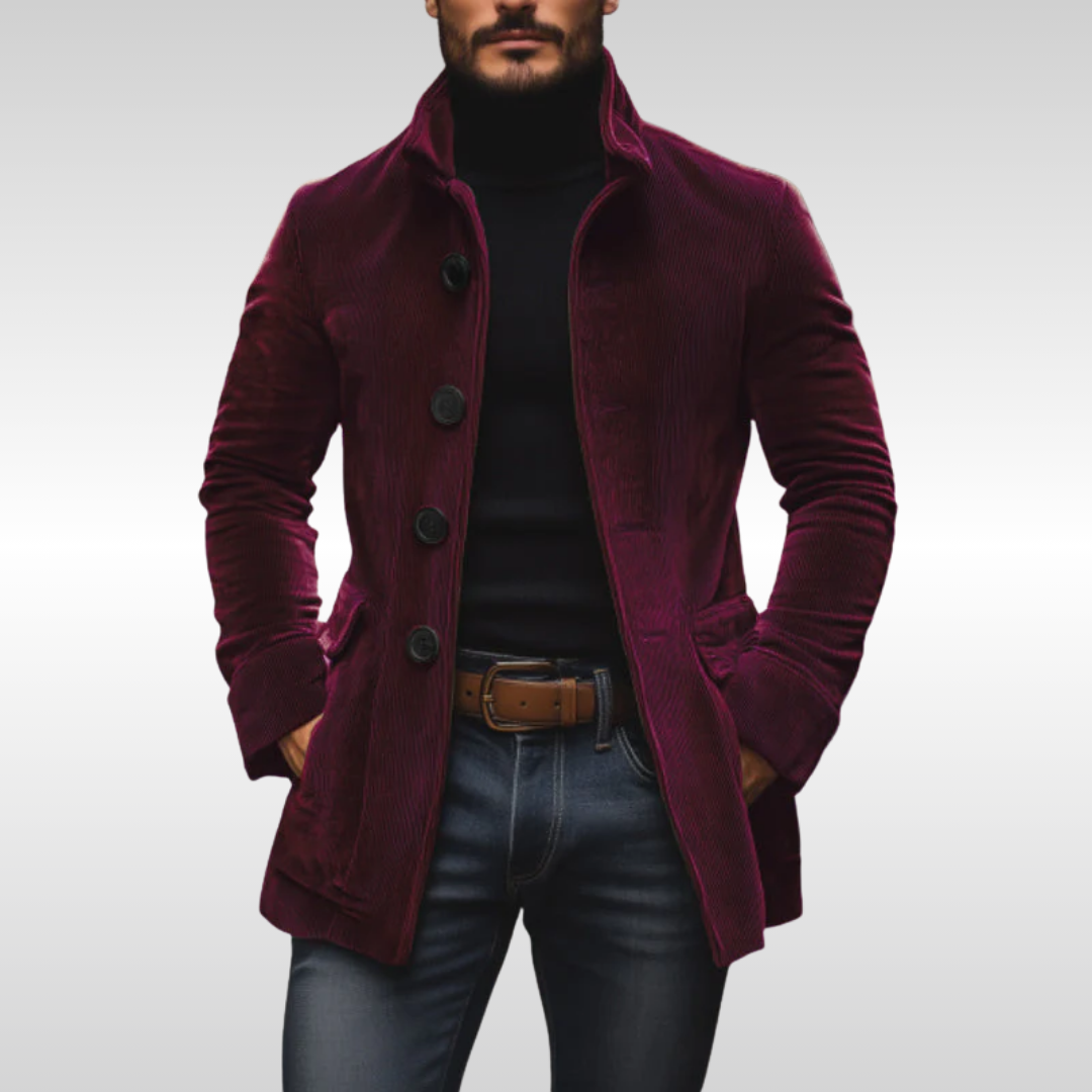 HENDERSON™ | Corduroy Button Jacket