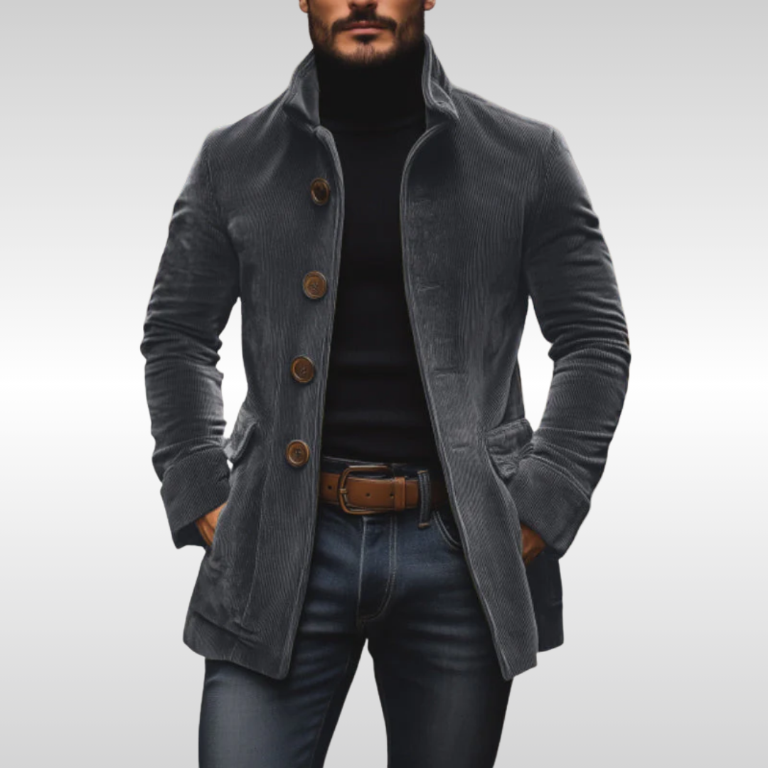 HENDERSON™ | Corduroy Button Jacket