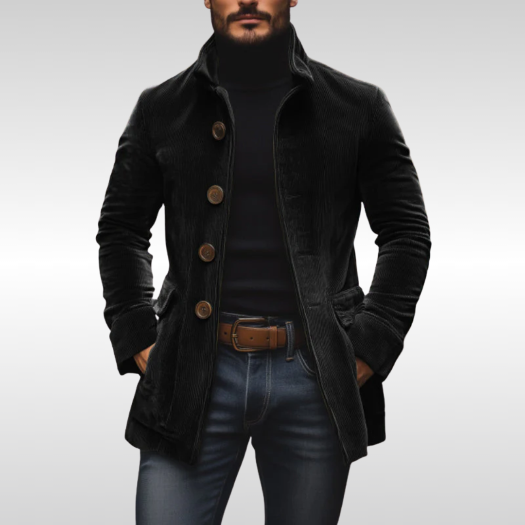 HENDERSON™ | Corduroy Button Jacket
