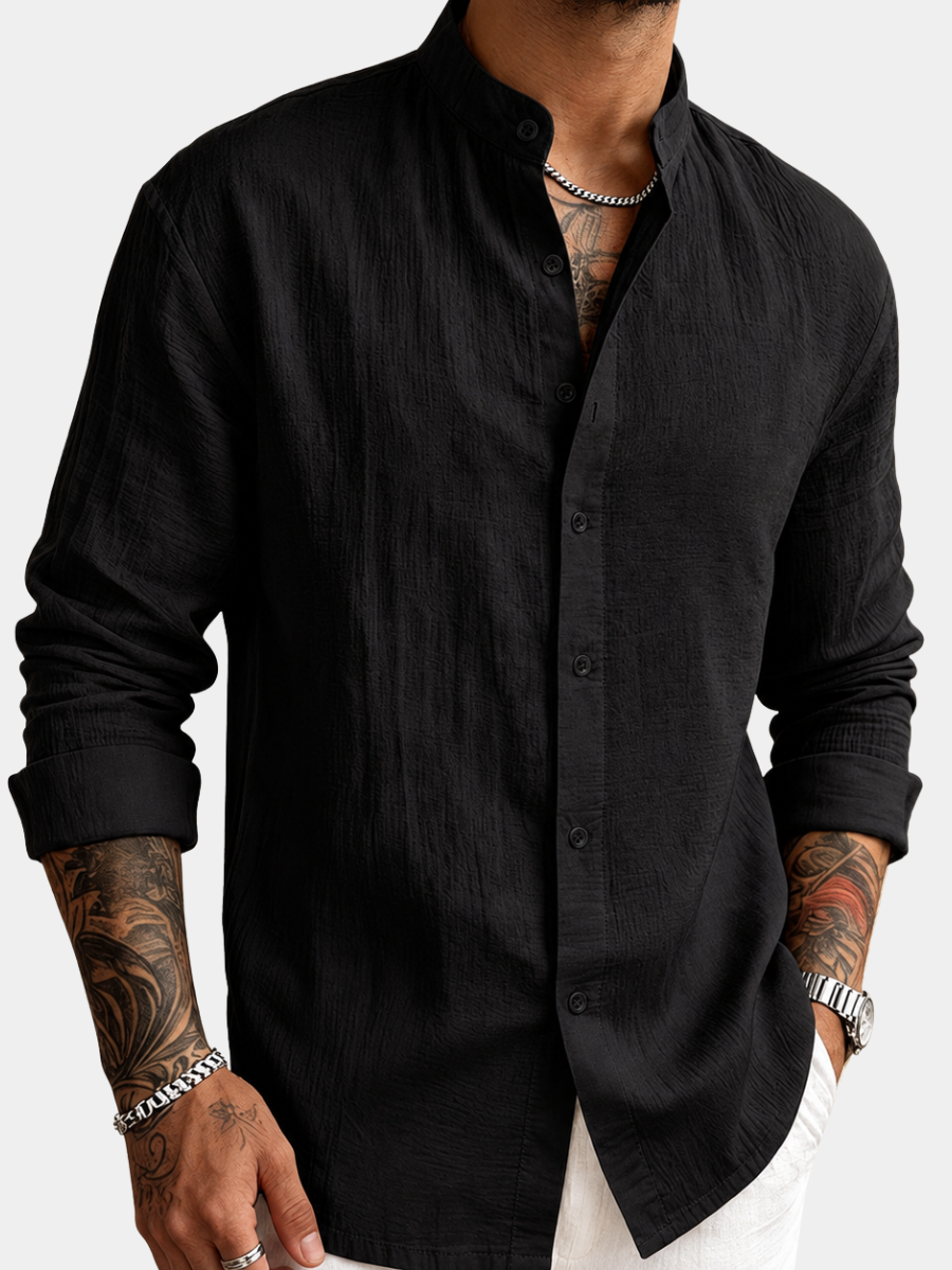 HENDERSON™ | Linen-Blend Shirt