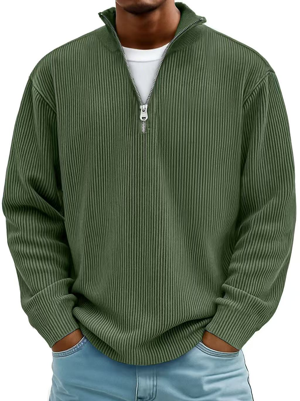 HENDERSON™ | Shape-Hold Half-Zip Knit