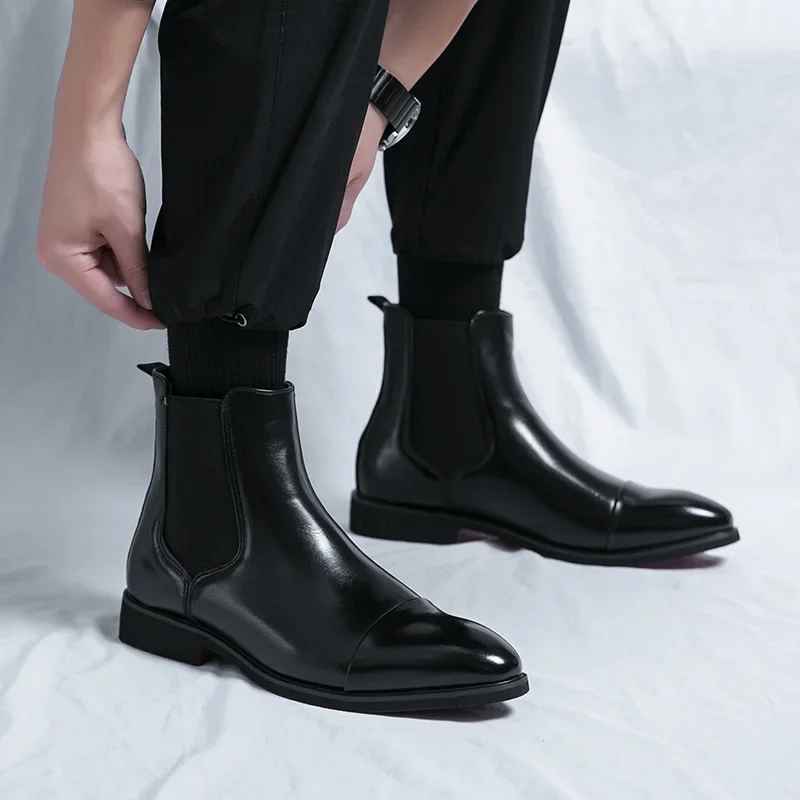 HENDERSON™ | Calvino Leather Chelsea Boots