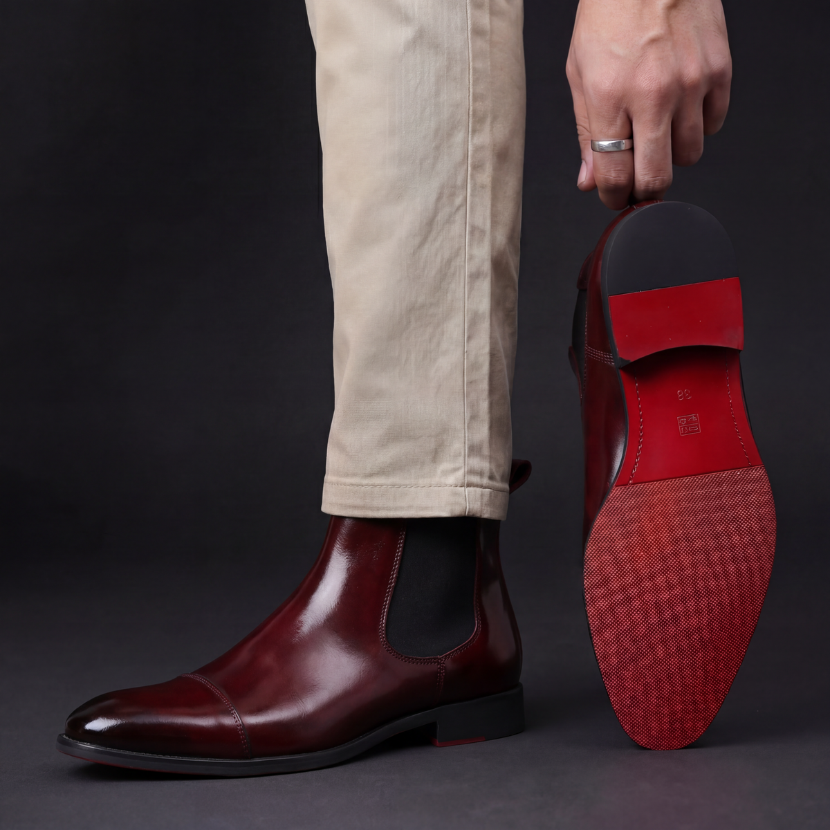 HENDERSON™ | Calvino Leather Chelsea Boots