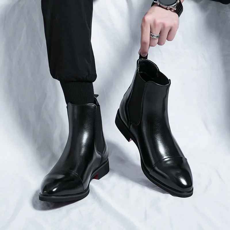 HENDERSON™ | Calvino Leather Chelsea Boots
