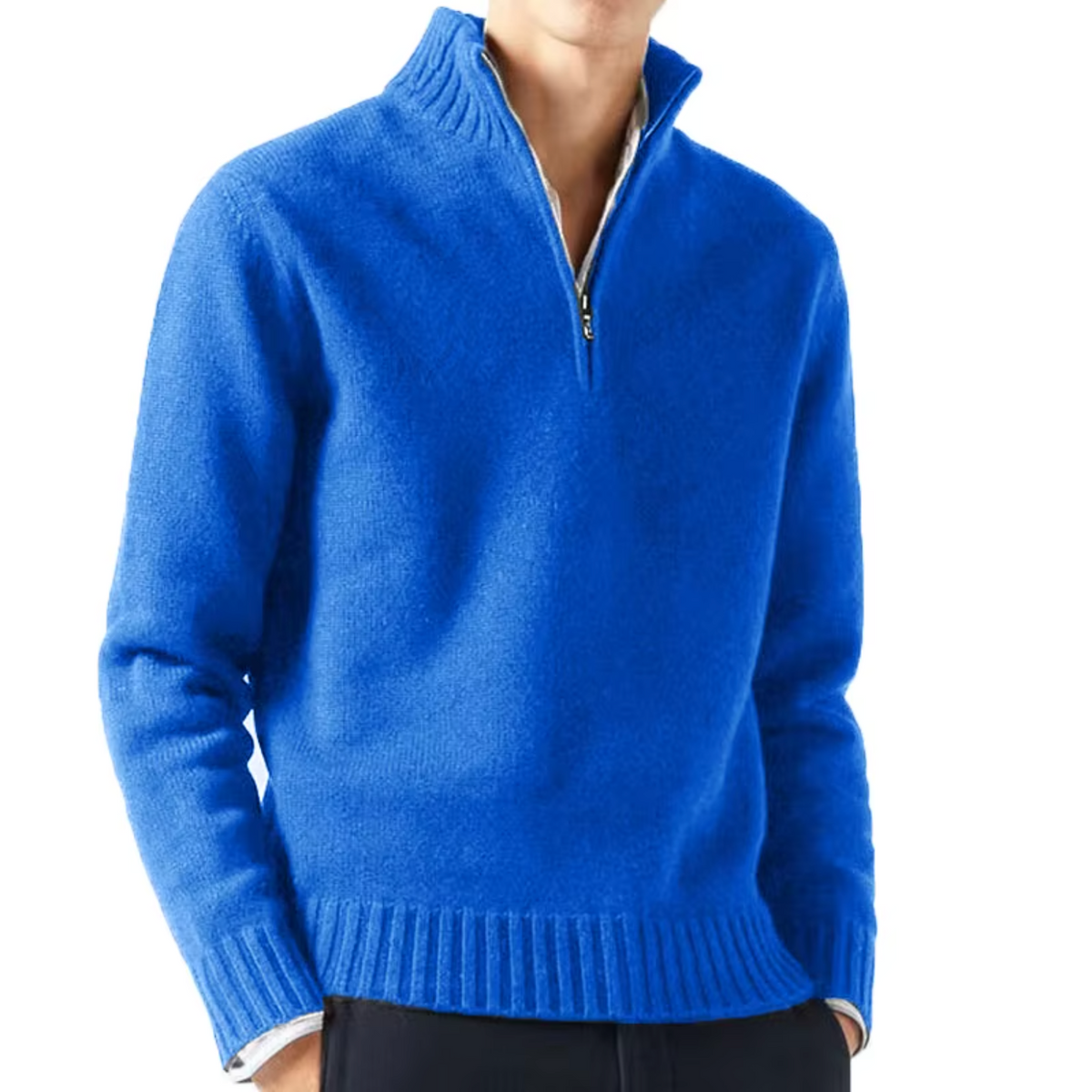 HENDERSON™ | Wool Half-Zip Turtleneck