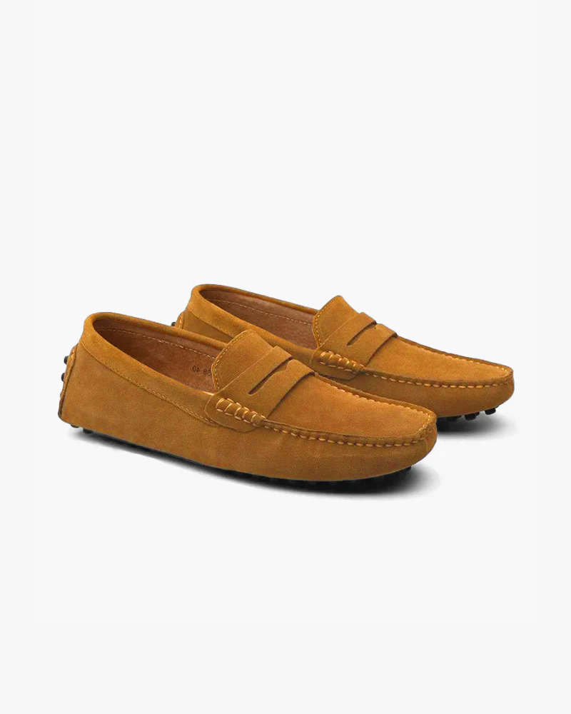 HENDERSON™ | Suede driver loafers