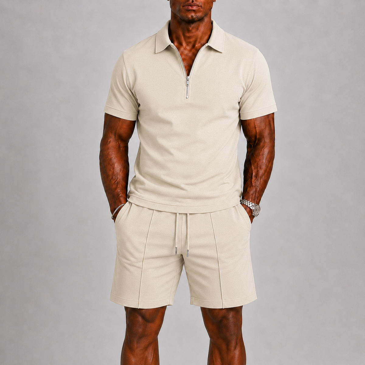 HENDERSON™ | Zip Polo Set