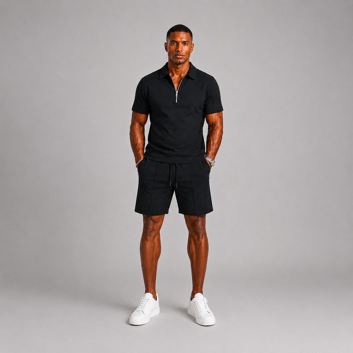 HENDERSON™ | Zip Polo Set