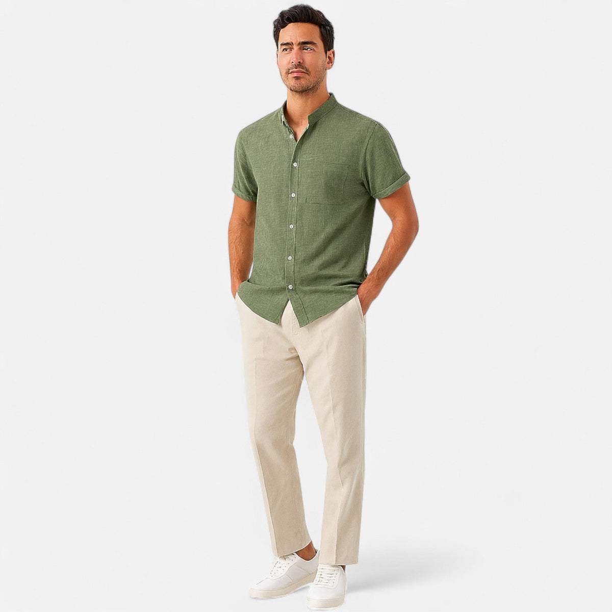 HENDERSON™ | Mandarin Shirt