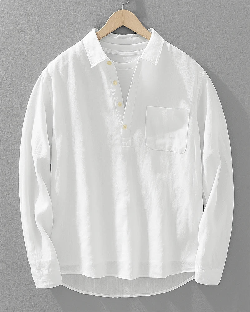 HENDERSON™ | Cotton-Linen Shirt