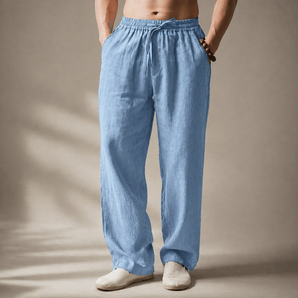 HENDERSON™ | Cotton-Linen Trousers