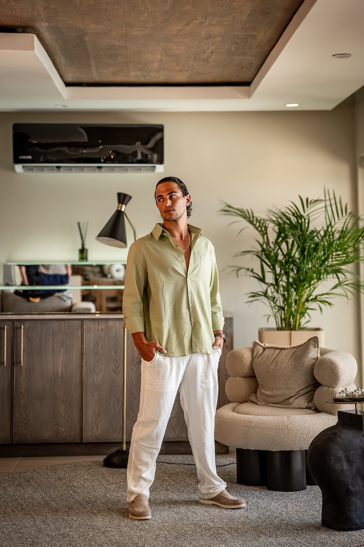 HENDERSON™ | Long-sleeve linen set