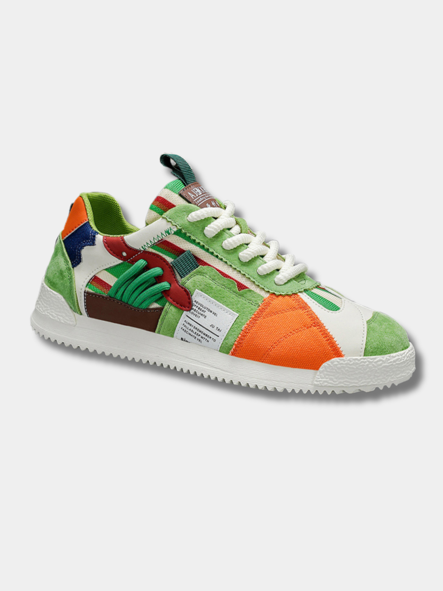 HENDERSON™ | Retro Color-Block Trainers