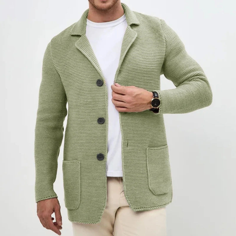 HENDERSON™ | Collar Knit Cardigan