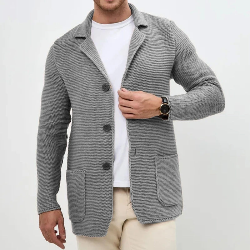 HENDERSON™ | Collar Knit Cardigan