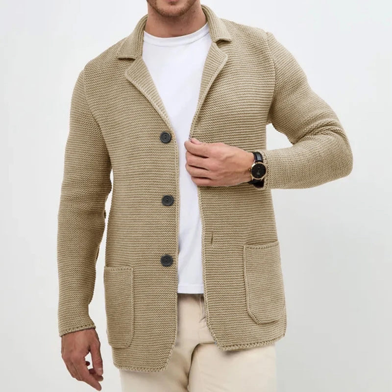 HENDERSON™ | Collar Knit Cardigan