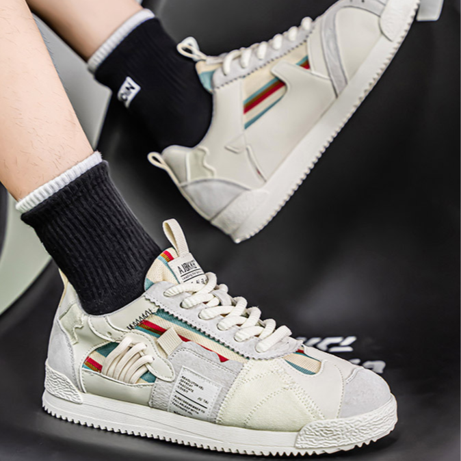 HENDERSON™ | Retro Color-Block Trainers