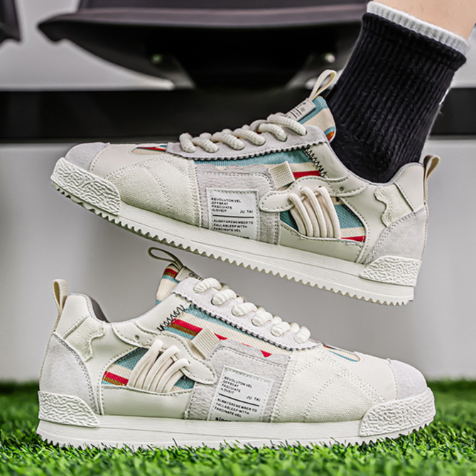 HENDERSON™ | Retro Color-Block Trainers