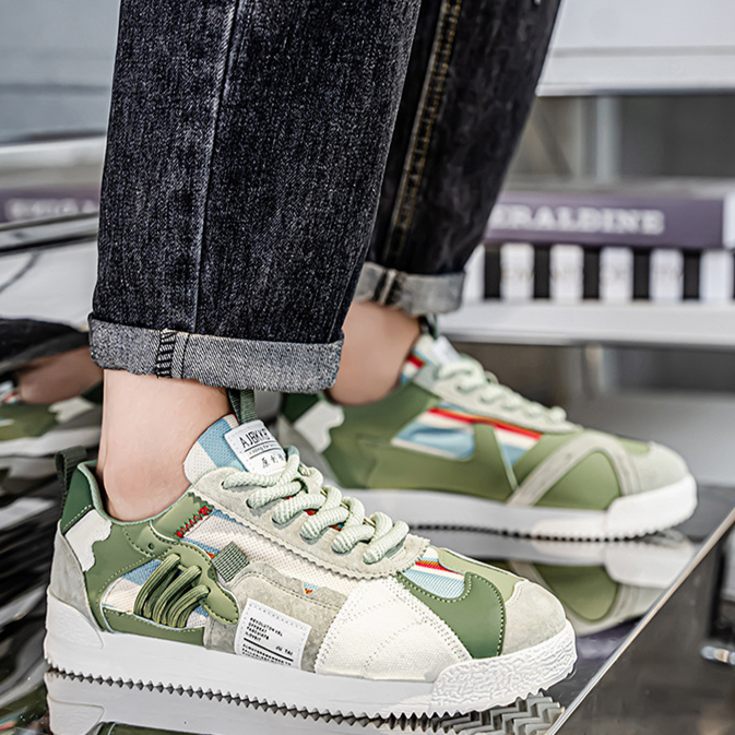 HENDERSON™ | Retro Color-Block Trainers