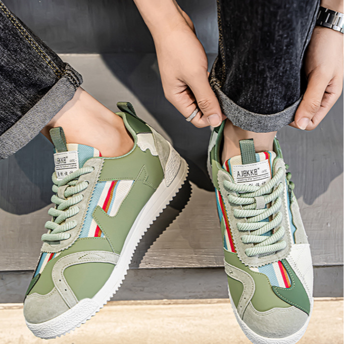HENDERSON™ | Retro Color-Block Trainers