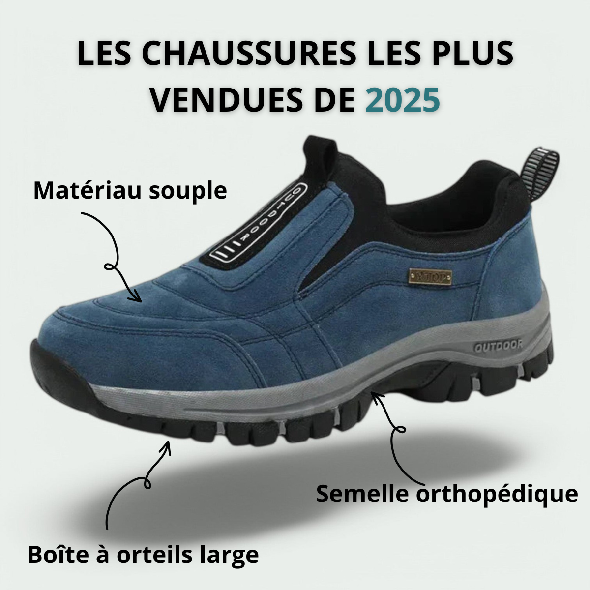 HENDERSON™ | Orthopedic Slip-On Shoe