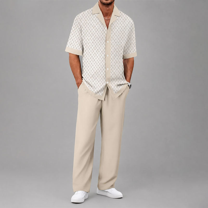 HENDERSON™ | Men's Geometric Two-Piece Set
