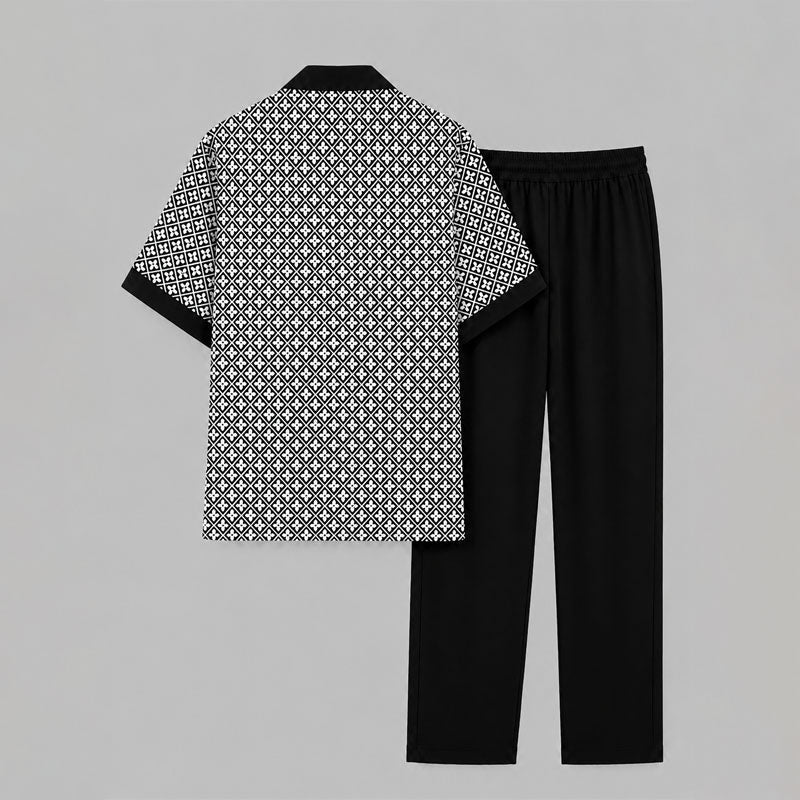 HENDERSON™ | Men's Geometric Two-Piece Set