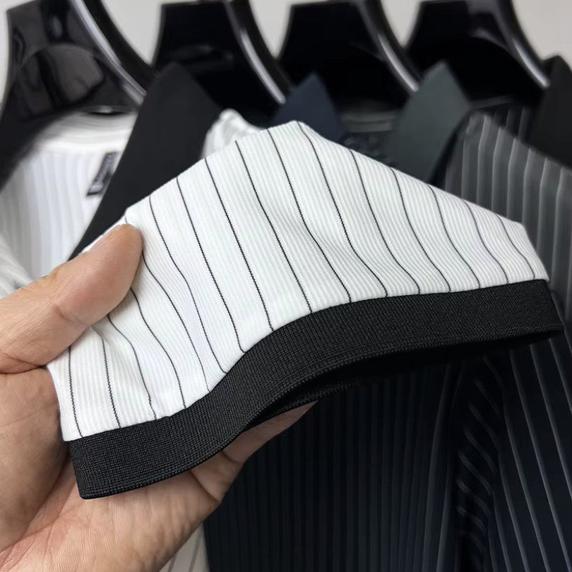 HENDERSON™ | Fine-Stripe Cuff Polo