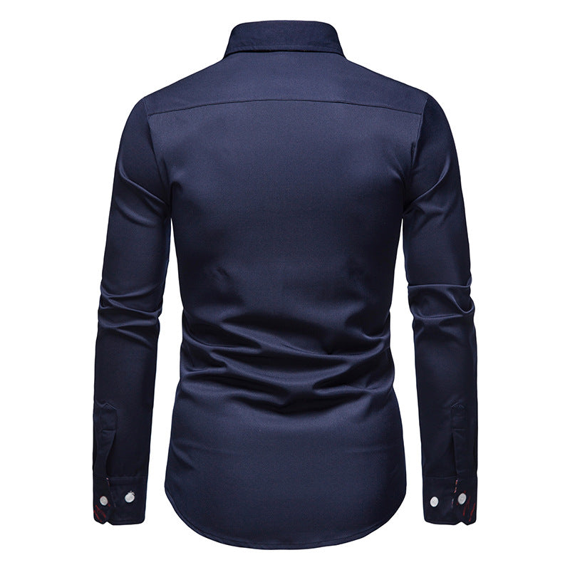 HENDERSON™ | Paisley-Trim Shirt